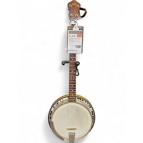 Vintage 1980s Ode 6510 Natural Banjo Natural