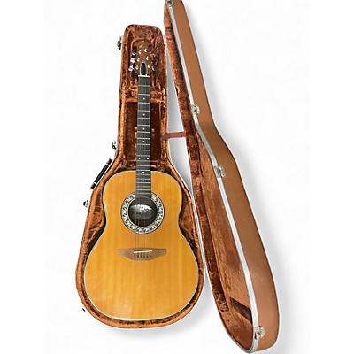 Vintage 1980s Ovation 1111 BALLADEER Natural Acoustic Guitar