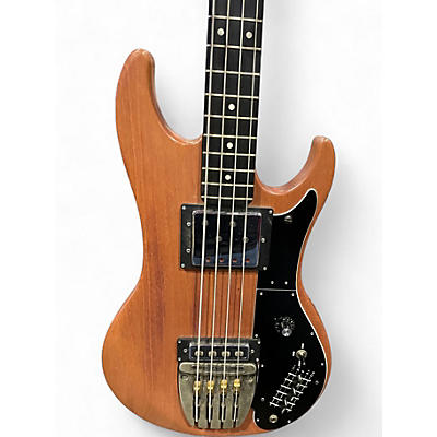 Vintage 1980s Ovation MAGNUM Natural Electric Bass Guitar