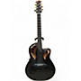 Vintage 1980s Ovation adamas 1597 Black Acoustic Electric Guitar Black
