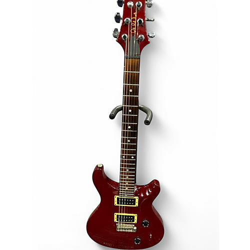 Vintage 1980s PRS McCarty Red Solid Body Electric Guitar Red