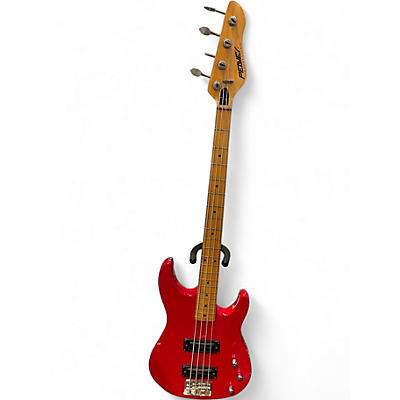 Vintage 1980s Peavey FOUNDATION RED Electric Bass Guitar