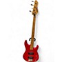 Vintage 1980s Peavey FOUNDATION RED Electric Bass Guitar RED
