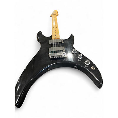 Vintage 1980s Peavey Mystic Black Solid Body Electric Guitar