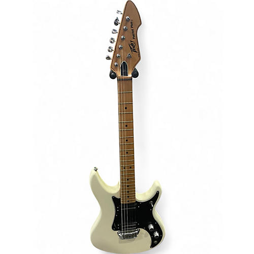Vintage 1980s Peavey PATROIT PLUS White Solid Body Electric Guitar White