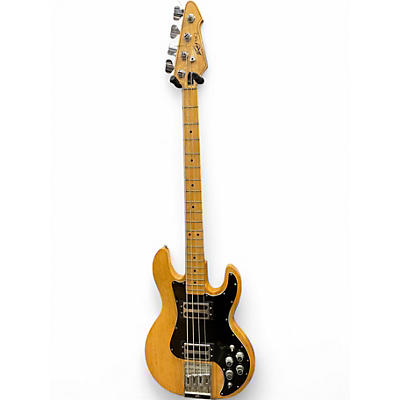 Vintage 1980s Peavey T40 Natural Electric Bass Guitar