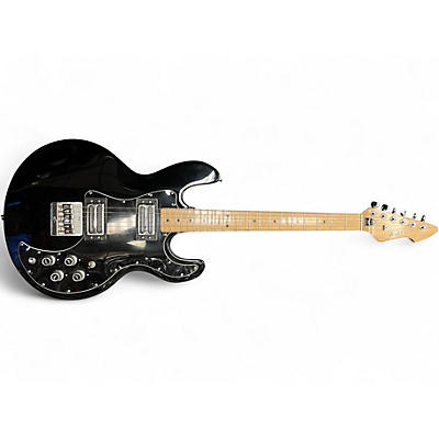 Vintage 1980s Peavey T60 Black Solid Body Electric Guitar