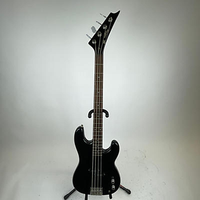 Phantom Vintage 1980s Phantom 4 String Bass Black Electric Bass Guitar