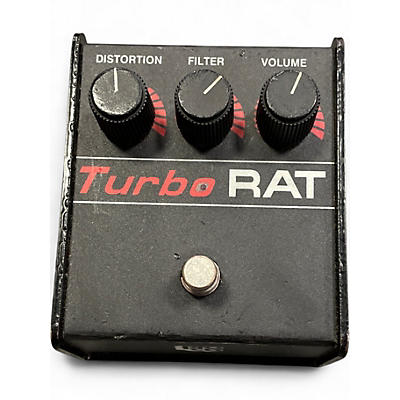 Vintage 1980s ProCo Turbo Rat Distortion Effect Pedal