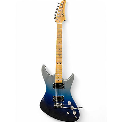 Vintage 1980s Quest Atak 2 Midnight Fade Solid Body Electric Guitar