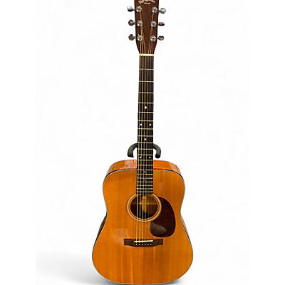 Vintage 1980s SIGMA DM-18 NATURAL Acoustic Guitar