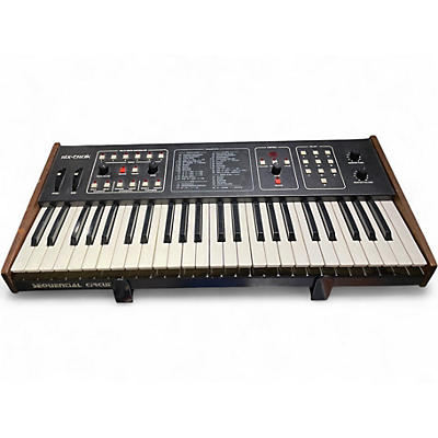 Vintage 1980s Sequential six-trak Synthesizer