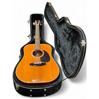 Vintage 1980s Sigma Guitars DM-4Y Natural Acoustic Guitar