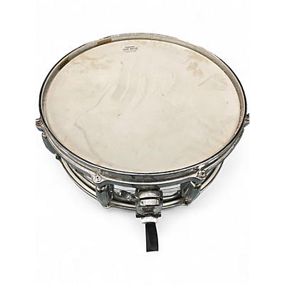 Vintage 1980s Slingerland 5.5X14 Snare Silver Drum
