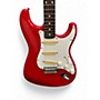 Vintage 1980s Squier Affinity Stratocaster Dakota Red Solid Body Electric Guitar Dakota Red