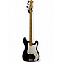 Vintage 1980s Squier BULLET BASS Black Electric Bass Guitar Black