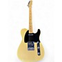 Vintage 1980s Squier By Fender TELECASTER Butterscotch Blonde Solid Body Electric Guitar Butterscotch Blonde