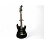 Vintage 1980s Squier Contemporary Stratocaster HSS Black Solid Body Electric Guitar Black