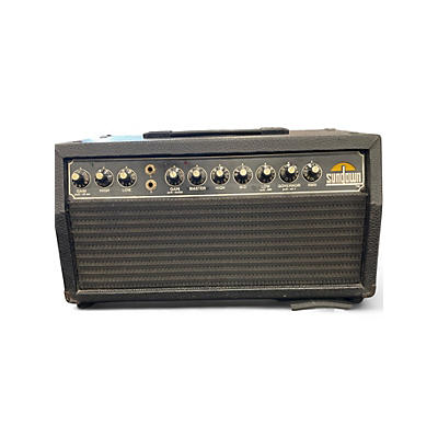 Vintage 1980s Sundown RMS TUBE AMPLIFIER GUITAR HEAD Tube Guitar Amp Head