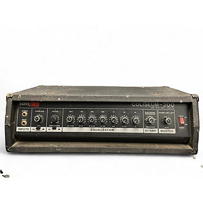 Vintage 1980s Sunn Coliseum 300 Bass Amp Head