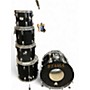 Vintage 1980s TAMA 4 Piece SWINGSTAR Black Drum Kit Black