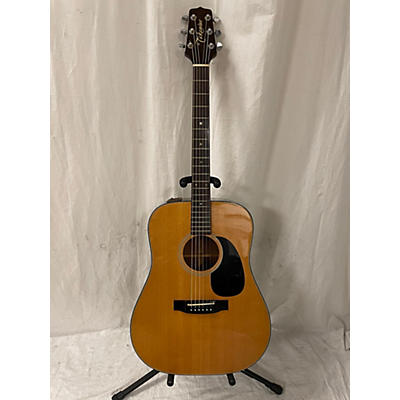 Takamine Vintage 1980s Takamine EF340 Natural Acoustic Guitar