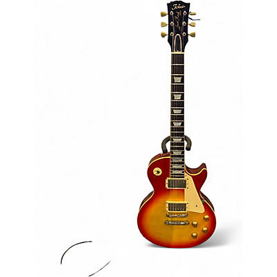 Vintage 1980s Tokai Love Rock Cherry Sunburst Solid Body Electric Guitar