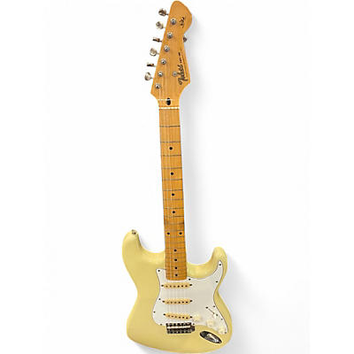 Vintage 1980s Tokai TST-59 Cream Solid Body Electric Guitar
