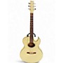Vintage 1980s Washburn EA20 WOODSTOCK FESTIVAL Vintage Blonde Acoustic Electric Guitar Vintage Blonde