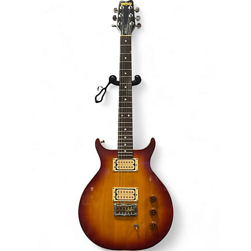 Vintage 1980s Washburn T-BIRD DL 2 Color Sunburst Solid Body Electric Guitar 2 Color Sunburst