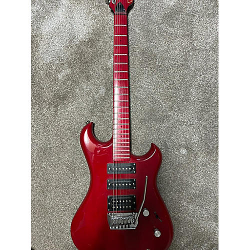 Westone Audio Vintage 1980s Westone Audio Spectrum MX Red Solid Body Electric Guitar Red