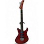Vintage 1980s Yamaha sc400 Trans Red Solid Body Electric Guitar Trans Red
