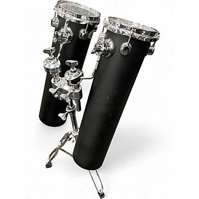 Vintage 1980s ddrum 24in Deccabon Black Drum