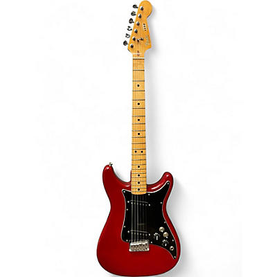 Vintage 1981 Fender Lead II Trans Red Solid Body Electric Guitar