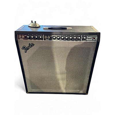 Vintage 1981 Fender Super Reverb 4x10 Tube Guitar Combo Amp