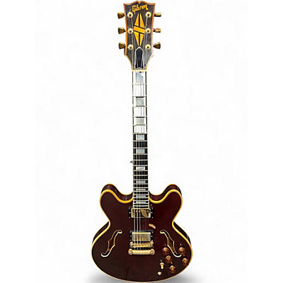 Vintage 1981 Gibson ES355TD WINE RED Hollow Body Electric Guitar