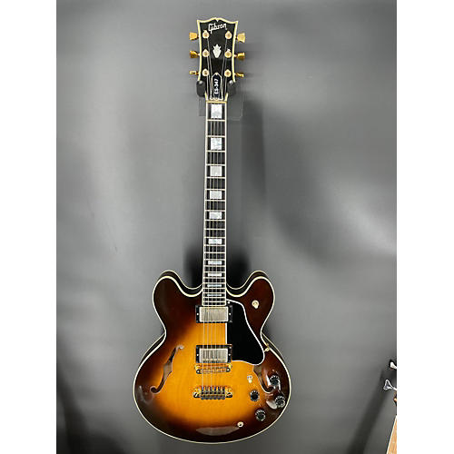 Gibson Vintage 1981 Gibson Es347 Tobacco Burst Hollow Body Electric Guitar Tobacco Burst