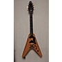 Vintage Gibson Vintage 1981 Gibson Flying V2 Natural Solid Body Electric Guitar Natural