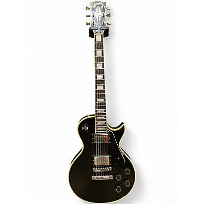 Vintage 1981 Gibson Les Paul Custom Ebony Solid Body Electric Guitar