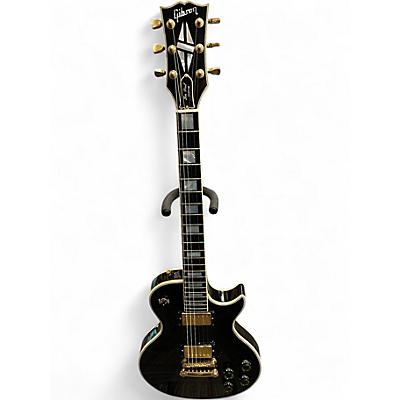 Vintage 1981 Gibson Les Paul Custom Ebony Solid Body Electric Guitar