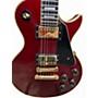 Vintage 1981 Gibson Les Paul Custom Metallic Red Solid Body Electric Guitar Metallic Red