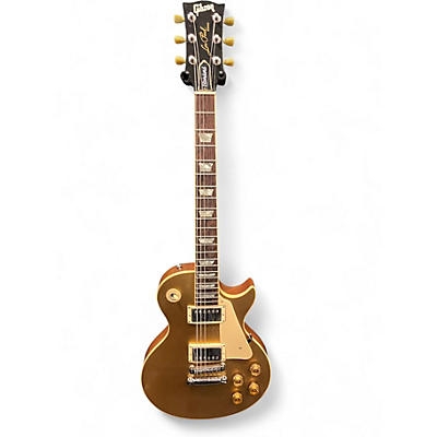 Vintage 1981 Gibson Les Paul Standard Gold Bullion Solid Body Electric Guitar