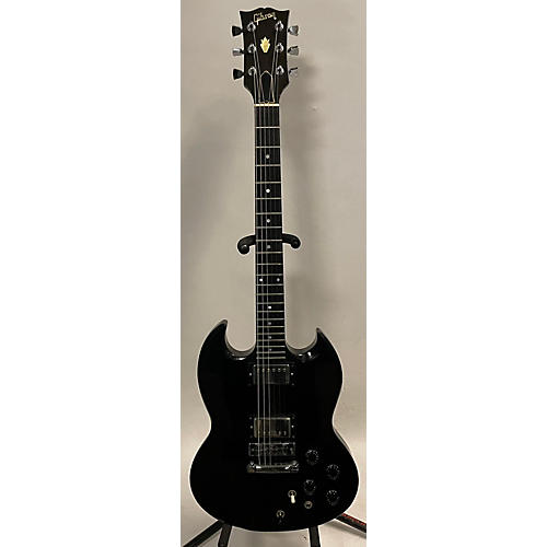 Gibson Vintage 1981 Gibson SG AR Ebony Solid Body Electric Guitar Ebony