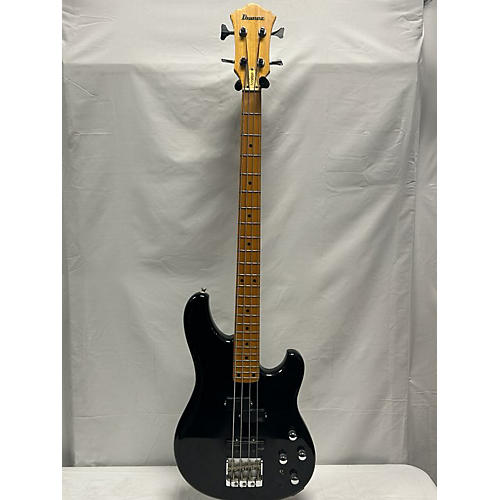 Ibanez Vintage 1981 Ibanez Roadster Black Electric Bass Guitar Black