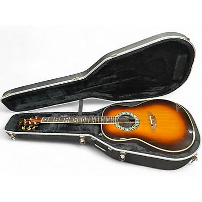 Vintage 1981 Ovation 1617 Legend 2 Color Sunburst Acoustic Electric Guitar