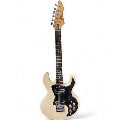 Vintage 1981 Peavey T-60 White Solid Body Electric Guitar