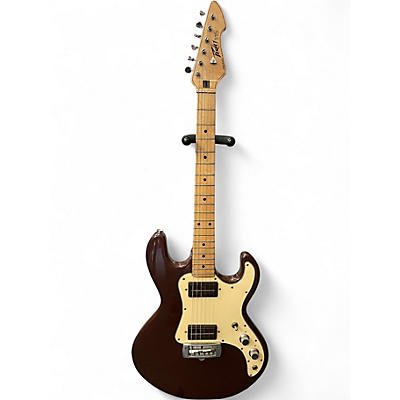 Vintage 1981 Peavy T-15 Brown Solid Body Electric Guitar
