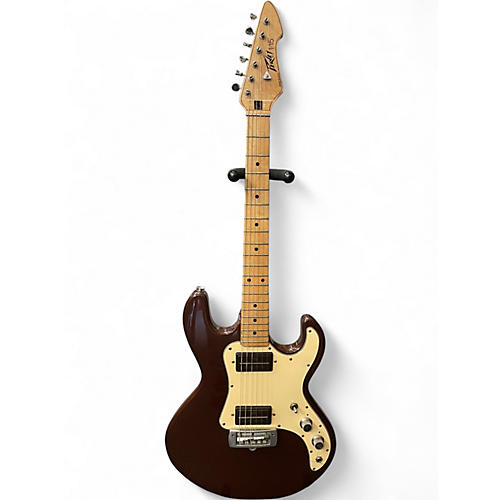 Vintage 1981 Peavy T-15 Brown Solid Body Electric Guitar Brown