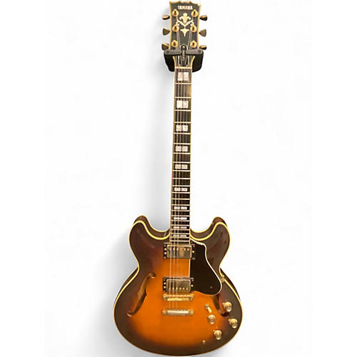 Vintage 1981 Yamaha SA2000 3 Color Sunburst Hollow Body Electric Guitar 3 Color Sunburst