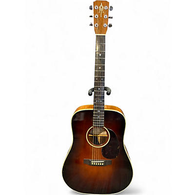 Vintage 1982 Alvarez DY74S Sunburst Acoustic Guitar